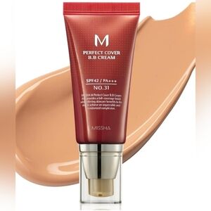 Missha M Perfect Cover B.B Cream SPF42 No.31 - Golden Beige M227
